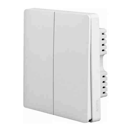 Умный выключател Aqara wall switch (2 кнопки) (QBKG03LM)