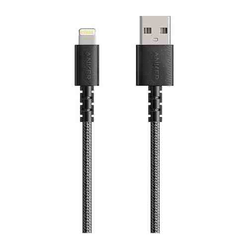 USB кабель ANKER A8012 12W A->8pin MFI 0.9м BK