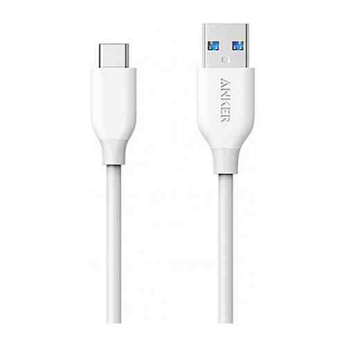 USB кабель ANKER A8163 60W A3.0->C 0.9м WT