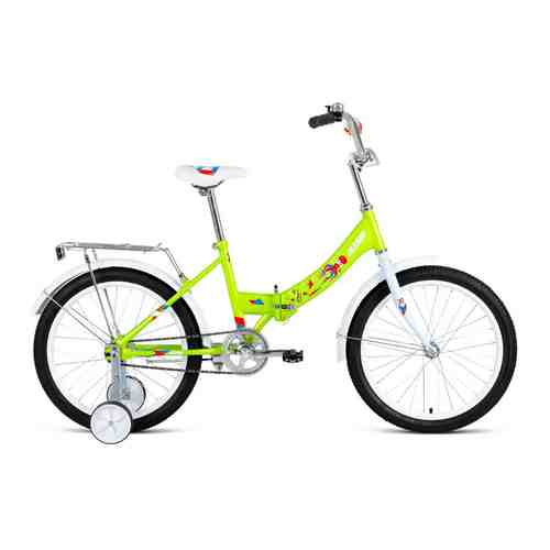 Велосипед Altair CITY KIDS 20 Compact (20'' 1 ск. рост 13'') 2020-2021 зеленый 1BKT1C201004