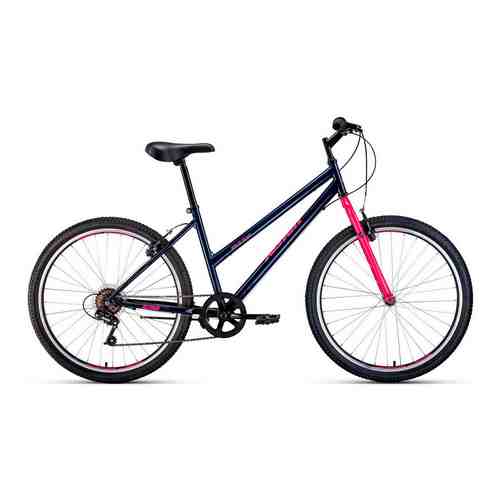 Велосипед горный Altair MTB HT 26 low 2021 рост 15'' темно-синий/розовый RBKT1M166002