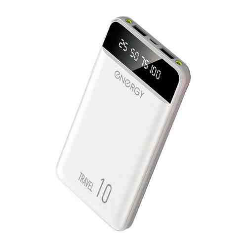 Внешний аккумулятор Energy Power Bank 10 000 Travel белый