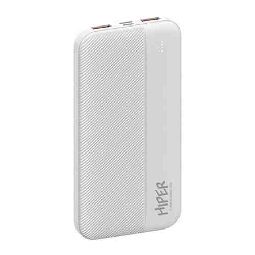 Внешний аккумулятор Hiper SM10000 10000mAh 2.1A 2xUSB белый (SM10000 WHITE)