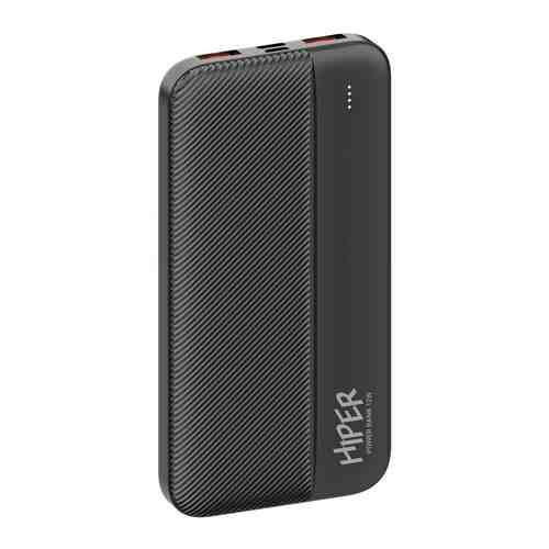 Внешний аккумулятор Hiper SM10000 10000mAh 2.1A 2xUSB черный (SM10000 BLACK)