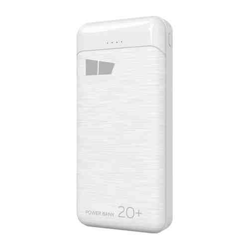 Внешний аккумулятор MoreChoice 20000mAh 2USB 2.1A PB33-20 (White)