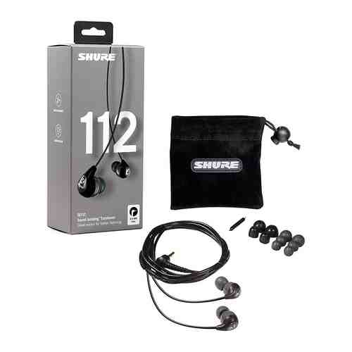 Вставные наушники Shure SE 112-GR-EFS серый