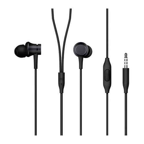 Вставные наушники Xiaomi Mi In-Ear Headphones Basic Black HSEJ03JY (ZBW4354TY)