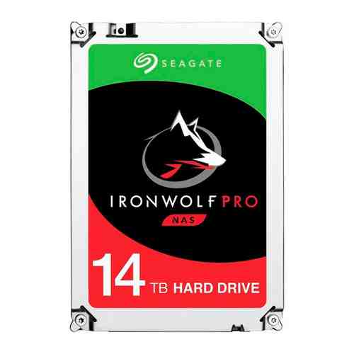 Жесткий диск HDD Seagate Original SATA-III 14Tb ST14000NE0008 NAS Ironwolf Pro (7200rpm) 256Mb 3.5''