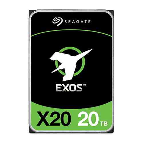 Жесткий диск HDD Seagate Original SATA-III 20Tb ST20000NM007D Exos X20 512E (7200rpm) 256Mb 3.5''