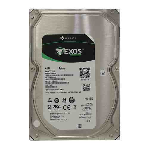 Жесткий диск HDD Seagate Original SATA-III 4Tb ST4000NM000A Exos 7E8 (7200rpm) 256Mb 3.5''