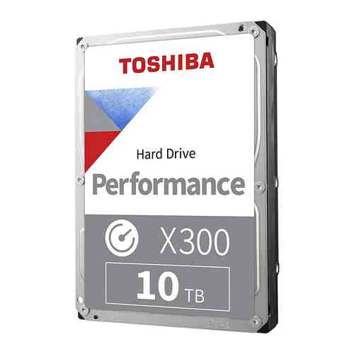 Жесткий диск HDD Toshiba SATA-III 10Tb HDWR11AEZSTA X300 (7200rpm) 256Mb 3.5'' Rtl