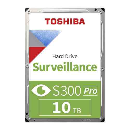 Жесткий диск HDD Toshiba SATA-III 10Tb HDWT31AUZSVA Surveillance S300 Pro (7200rpm) 256Mb 3.5''