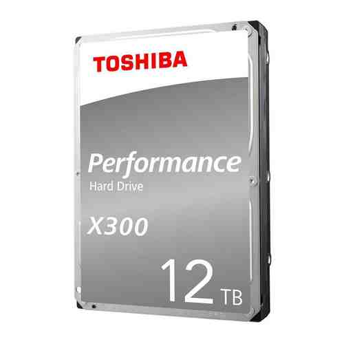 Жесткий диск HDD Toshiba SATA-III 12Tb HDWR21CUZSVA X300 (7200rpm) 256Mb 3.5''