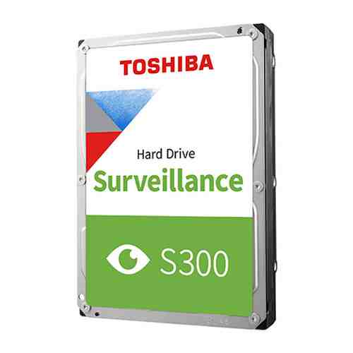 Жесткий диск HDD Toshiba SATA-III 4Tb HDWT140UZSVA Surveillance S300 (5400rpm) 128Mb 3.5''