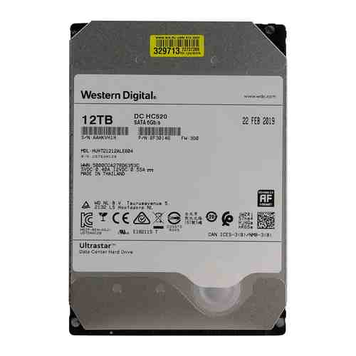 Жесткий диск HDD Western Digital Original SATA-III 12Tb 0F30146 HUH721212ALE604 Ultrastar DC HC520 (7200rpm) 256Mb 3.5