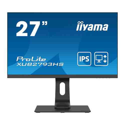 ЖК монитор Iiyama LCD 27'' IPS XUB2793HS-B4 черный